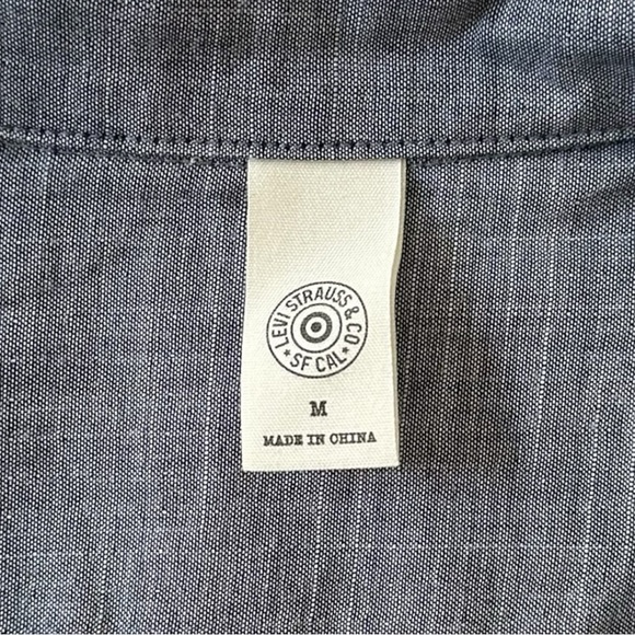 Levis Gray Nightgown Size M 100% cotton NWOT - Picture 6 of 7